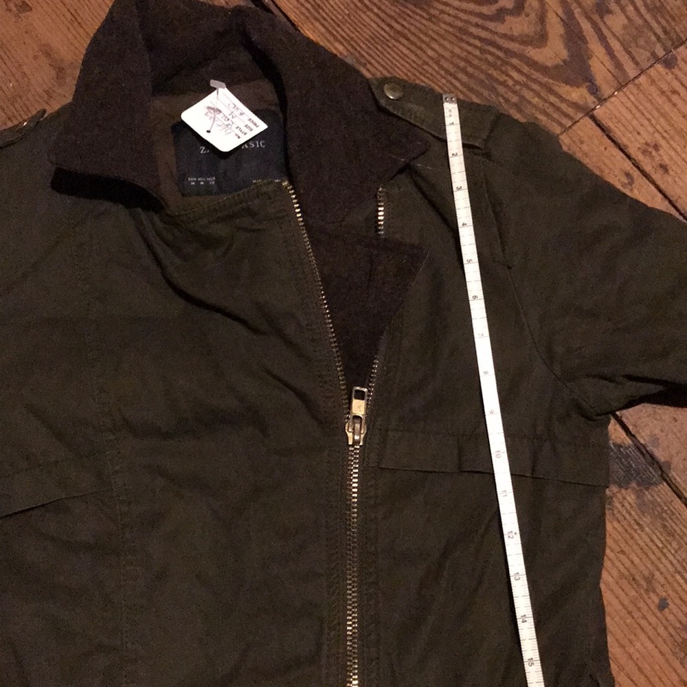 Zara Basic Winter Coat - image 6